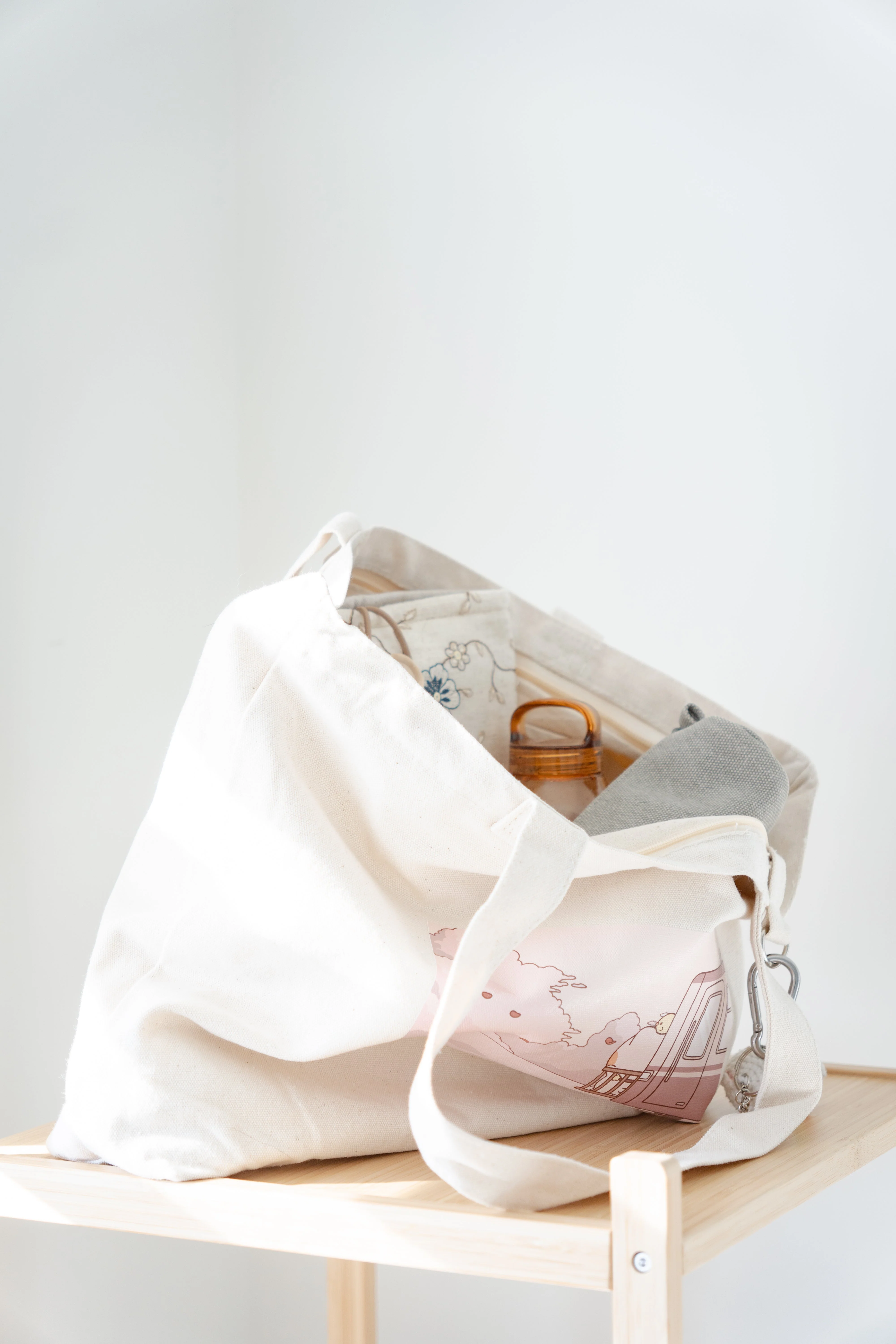 bread & kopi canvas tote bag - Image 8