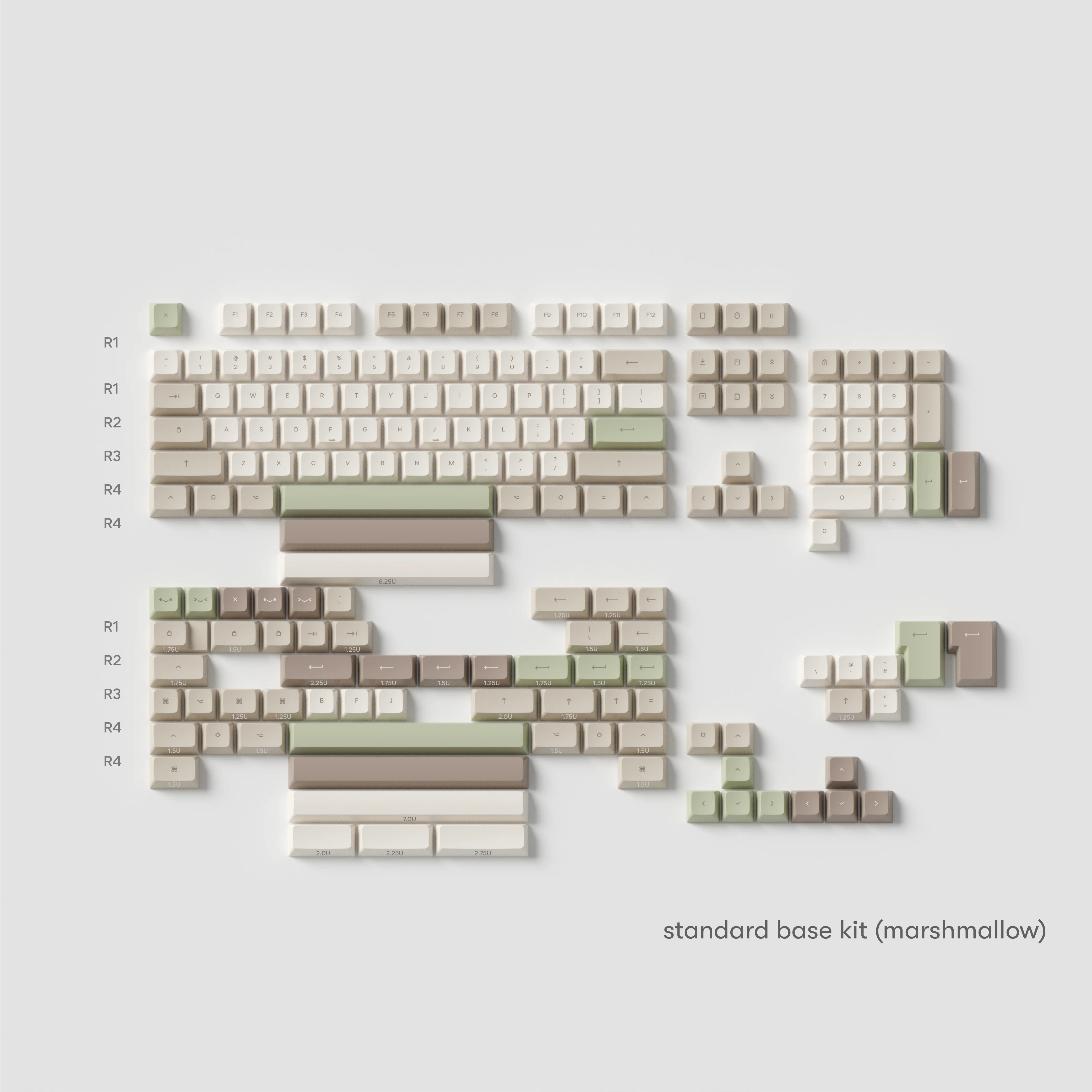 café marshmallow keycaps - Image 7