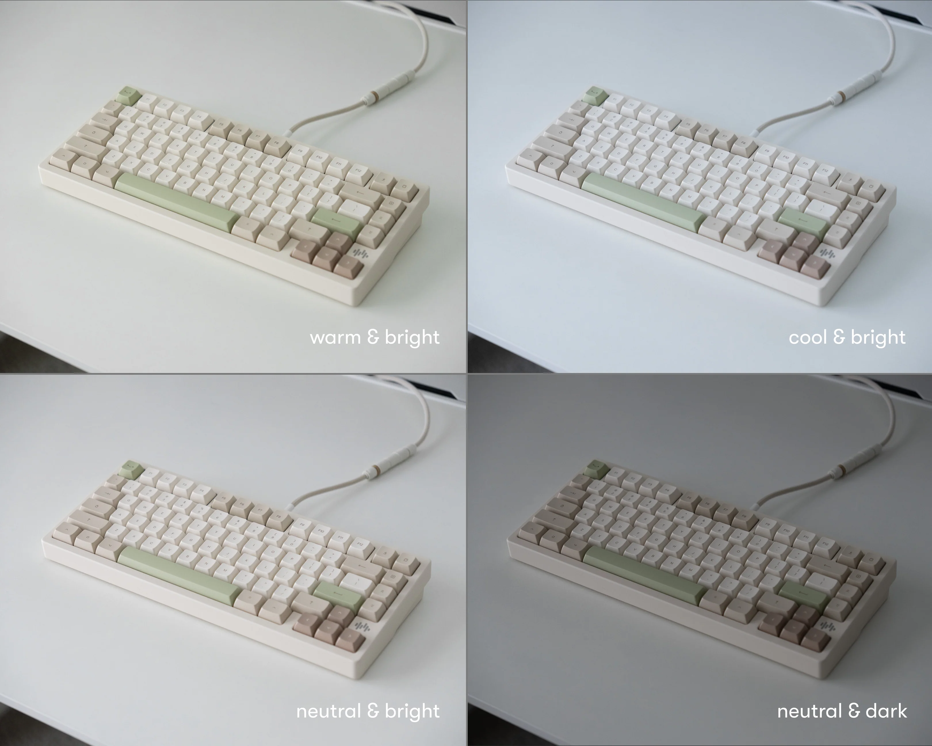 café marshmallow keycaps - Image 9