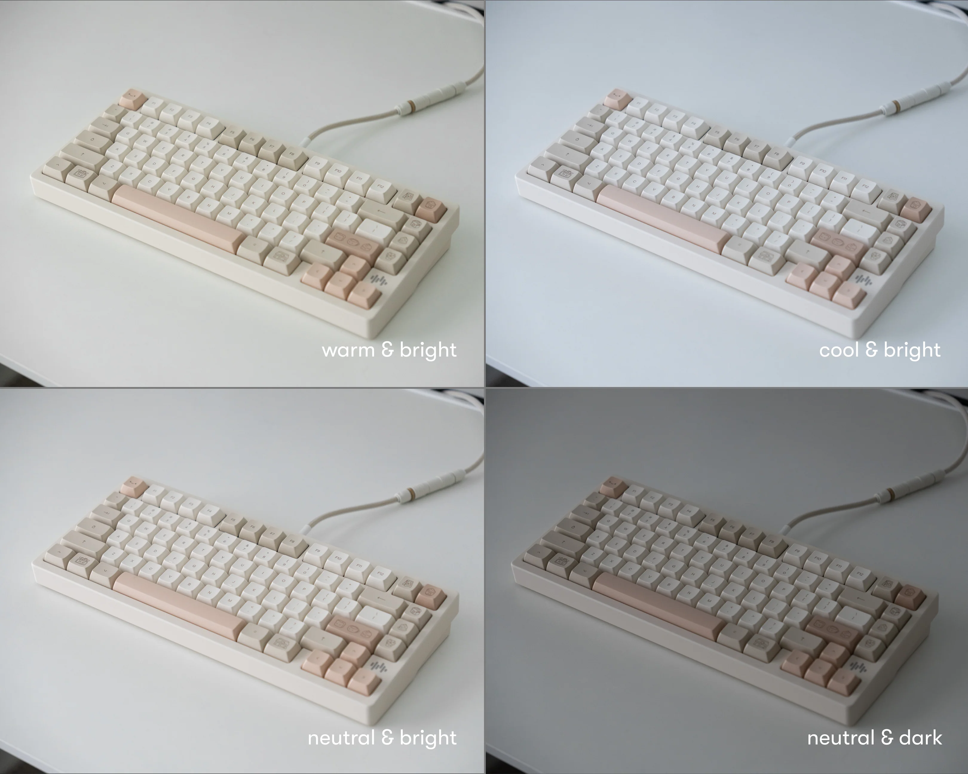 café rose marshmallow keycaps - Image 7