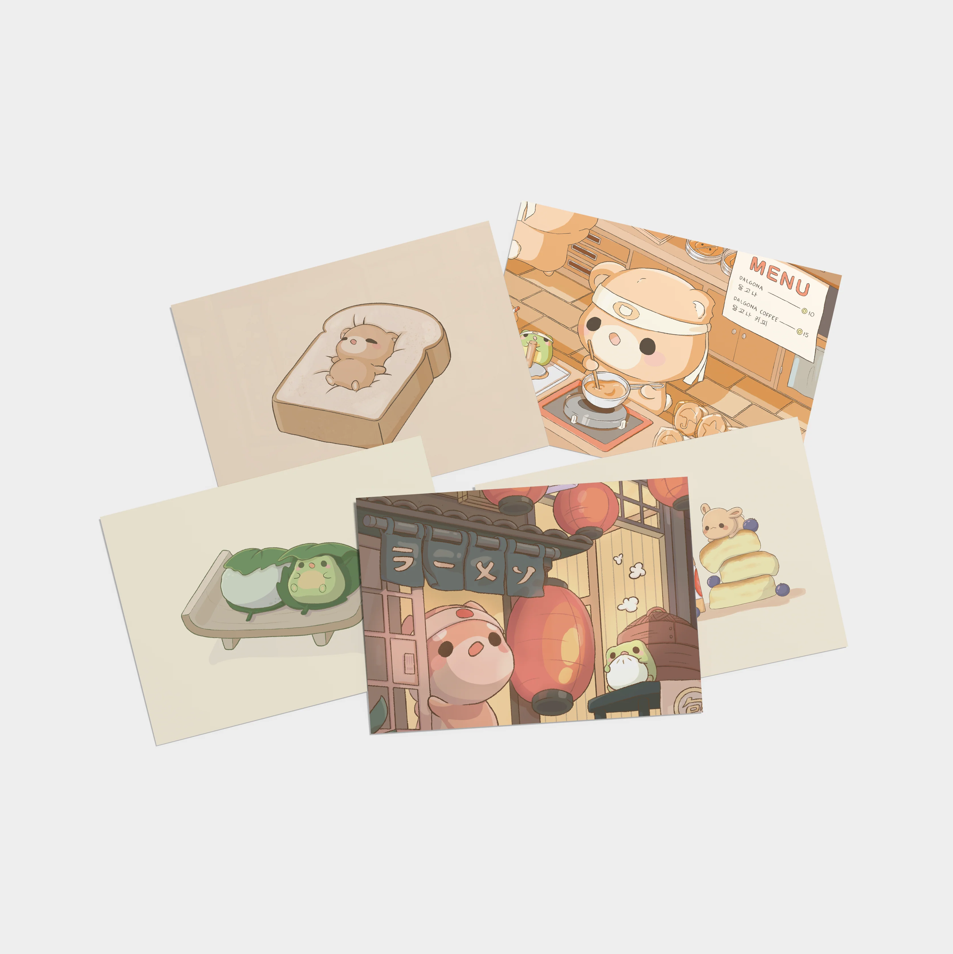 foods postcard pack - Image 3