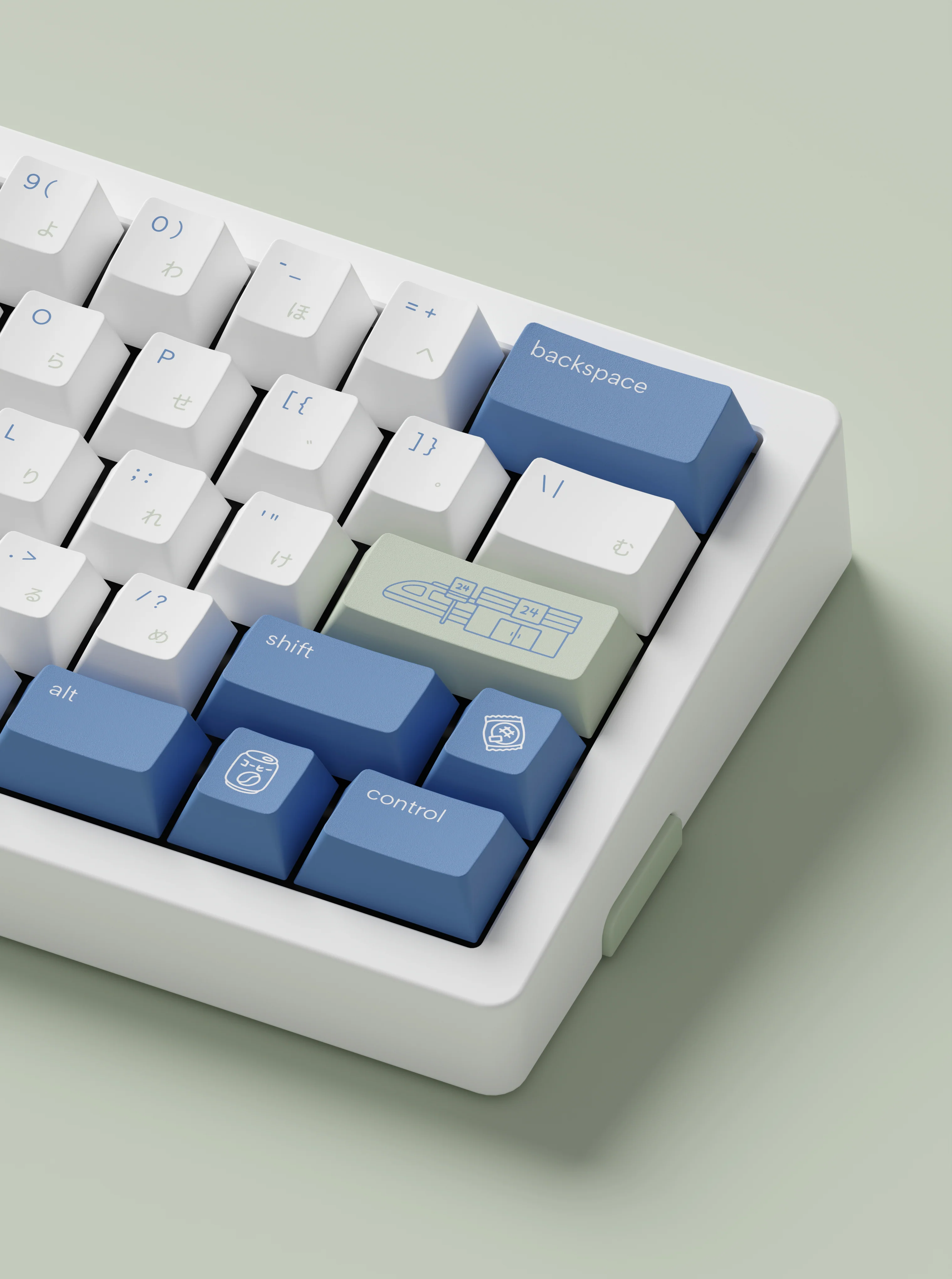 konbini green keycaps - Image 4