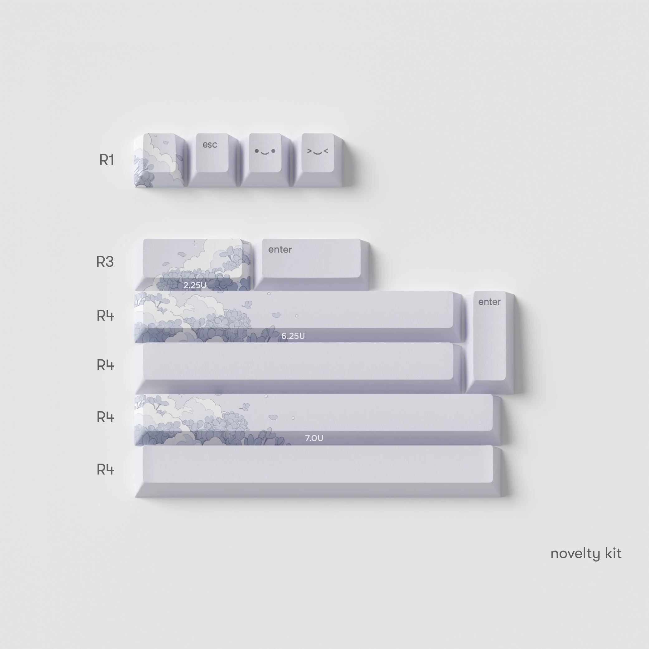 lilac dreams keycaps - Image 11