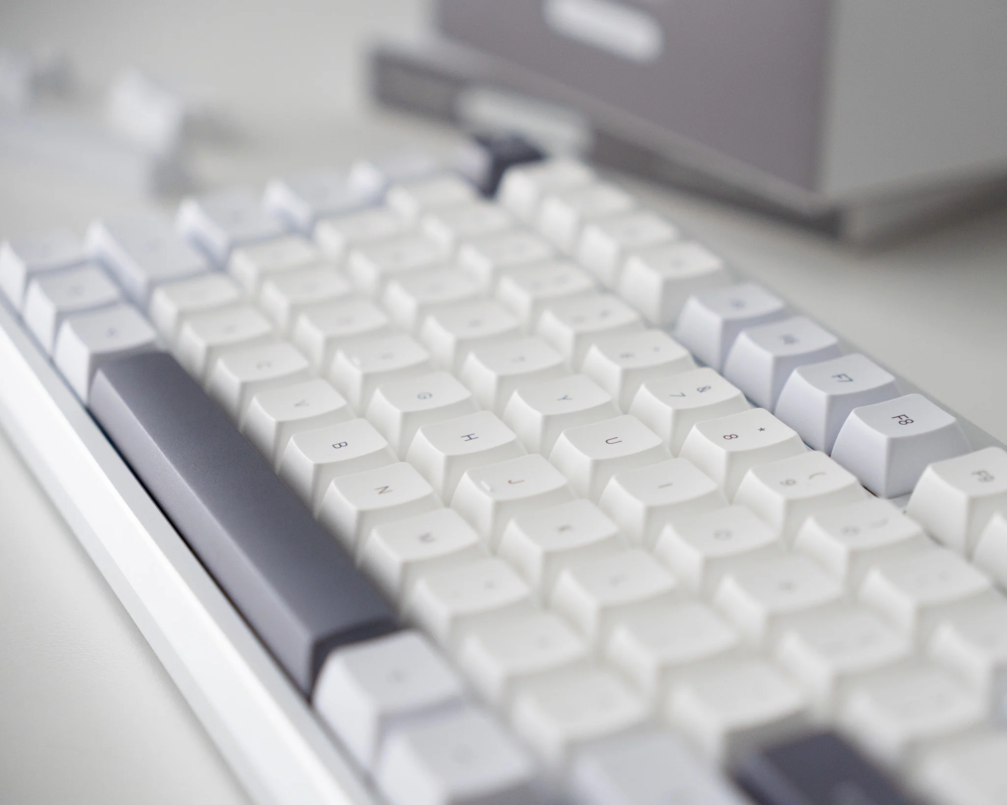 lilac dreams marshmallow keycaps - Image 4