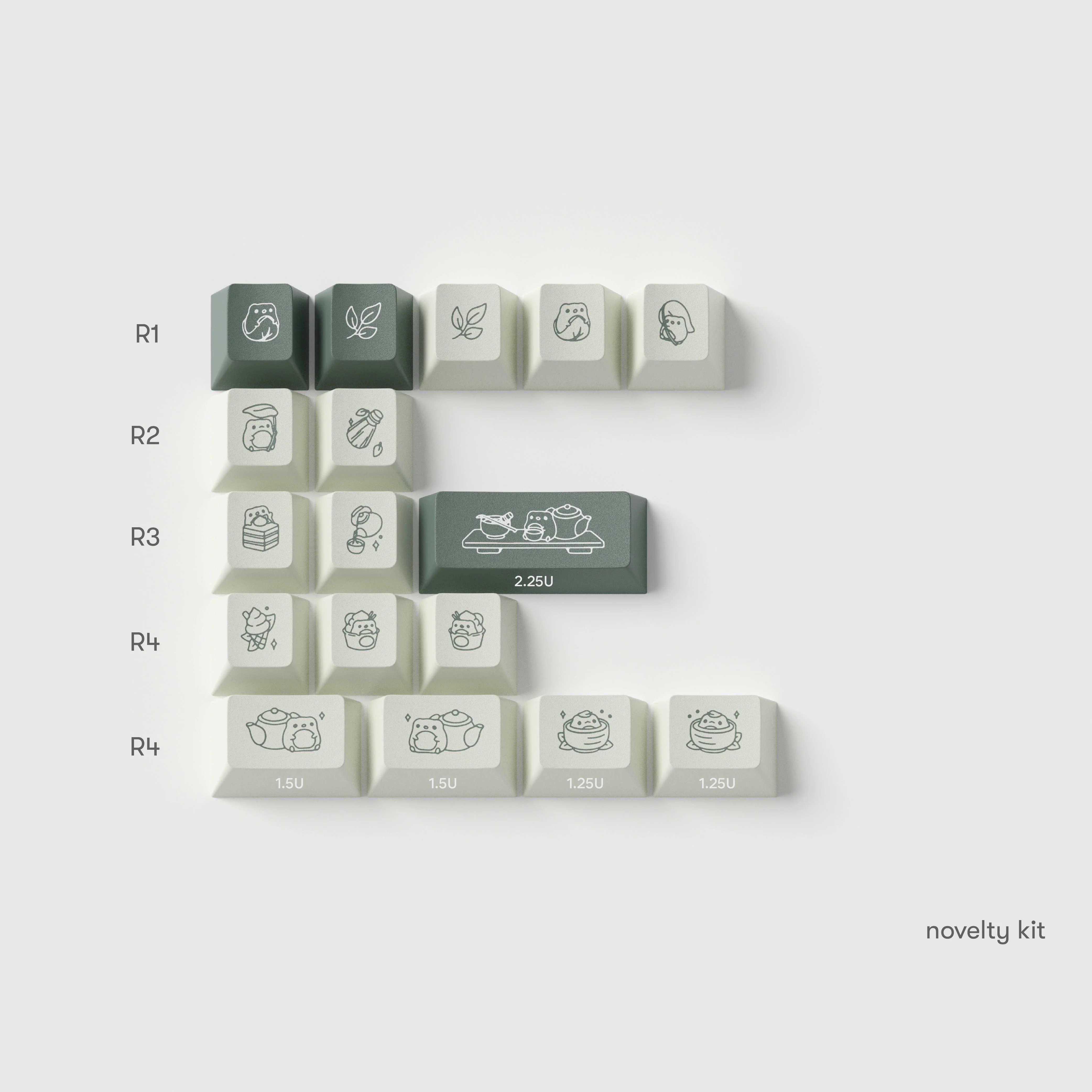 matcha keycaps - Image 12