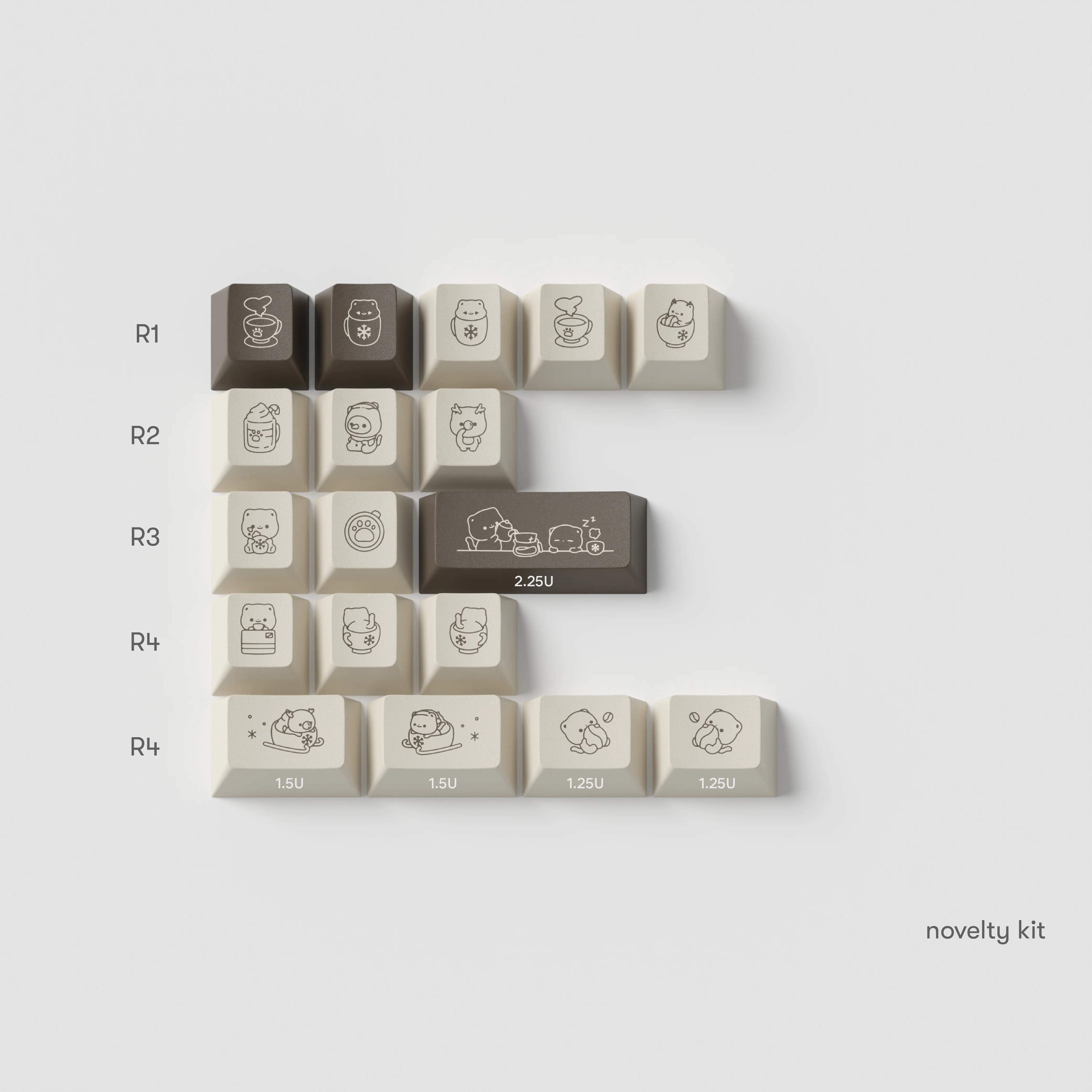 mocha keycaps - Image 10