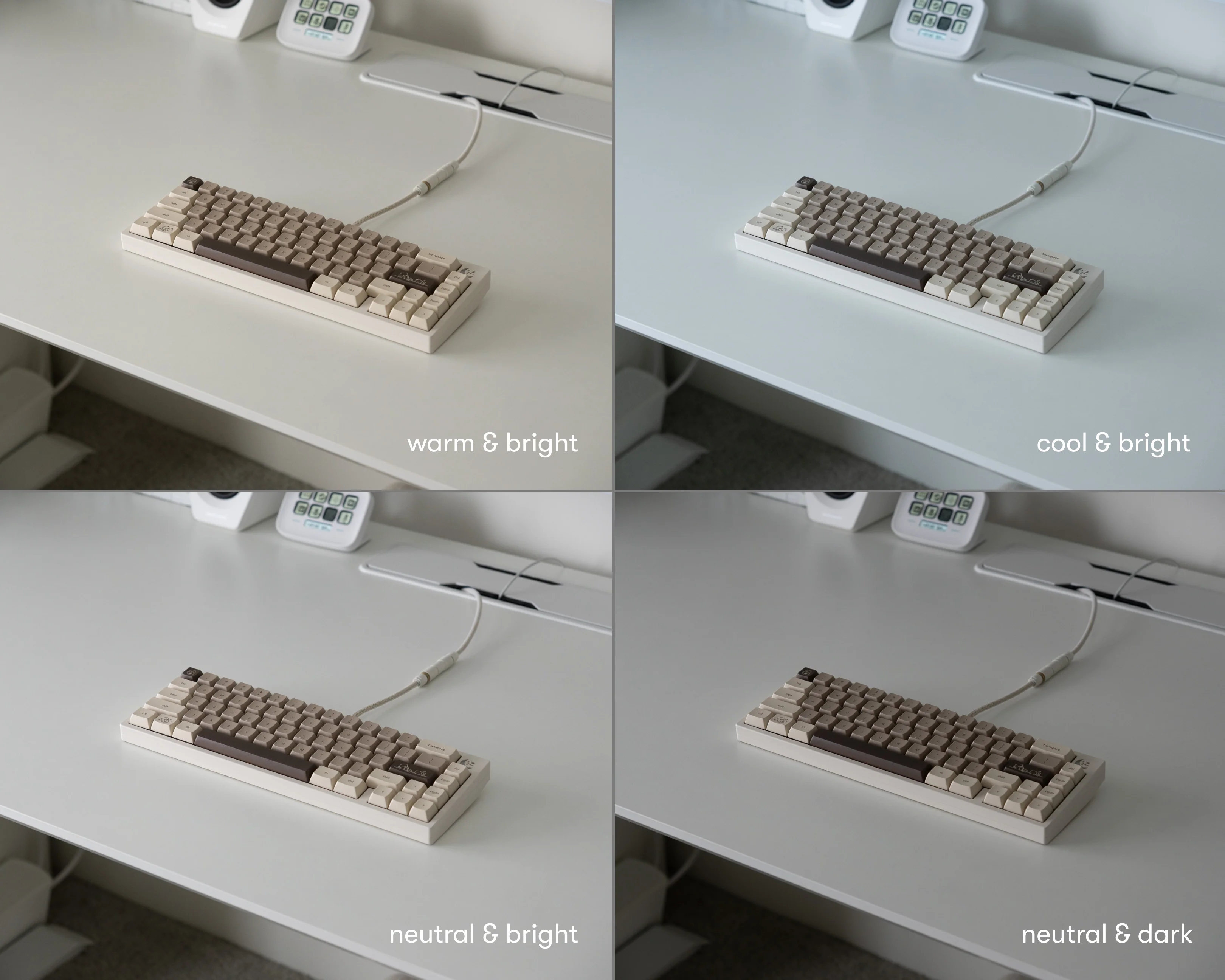 mocha marshmallow keycaps - Image 6
