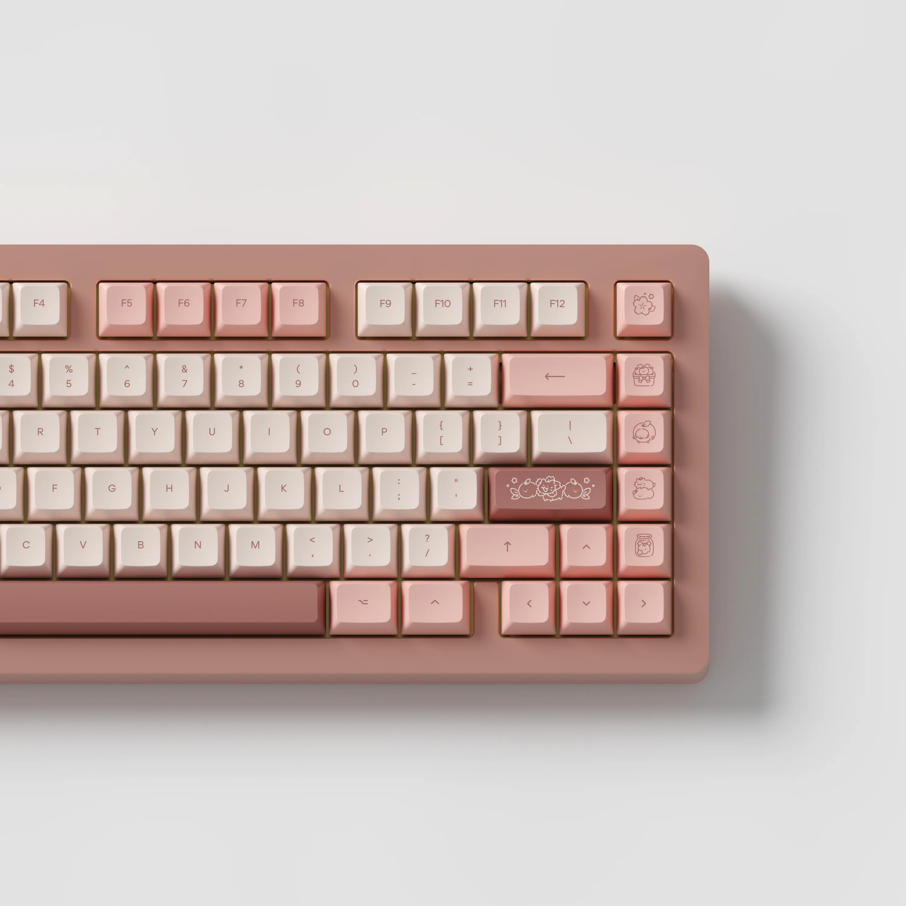 momo neko marshmallow keycaps - Image 5