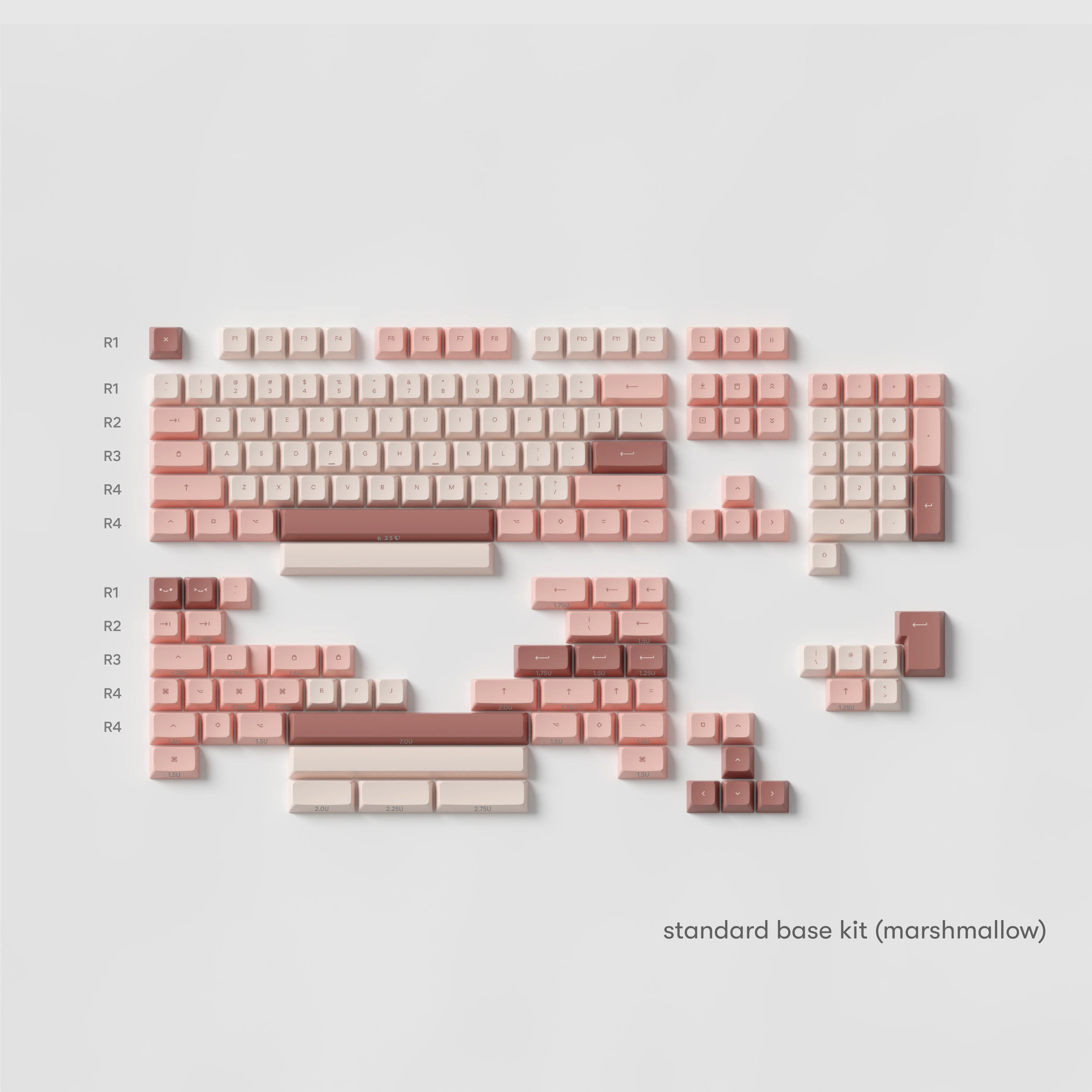 momo neko marshmallow keycaps - Image 7