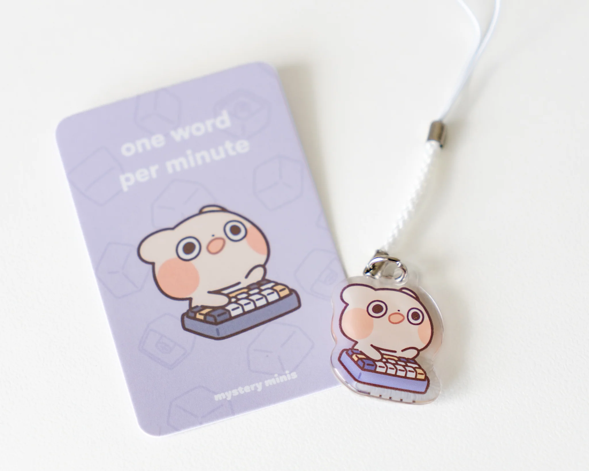 keyboard surprise acrylic charms - Image 10