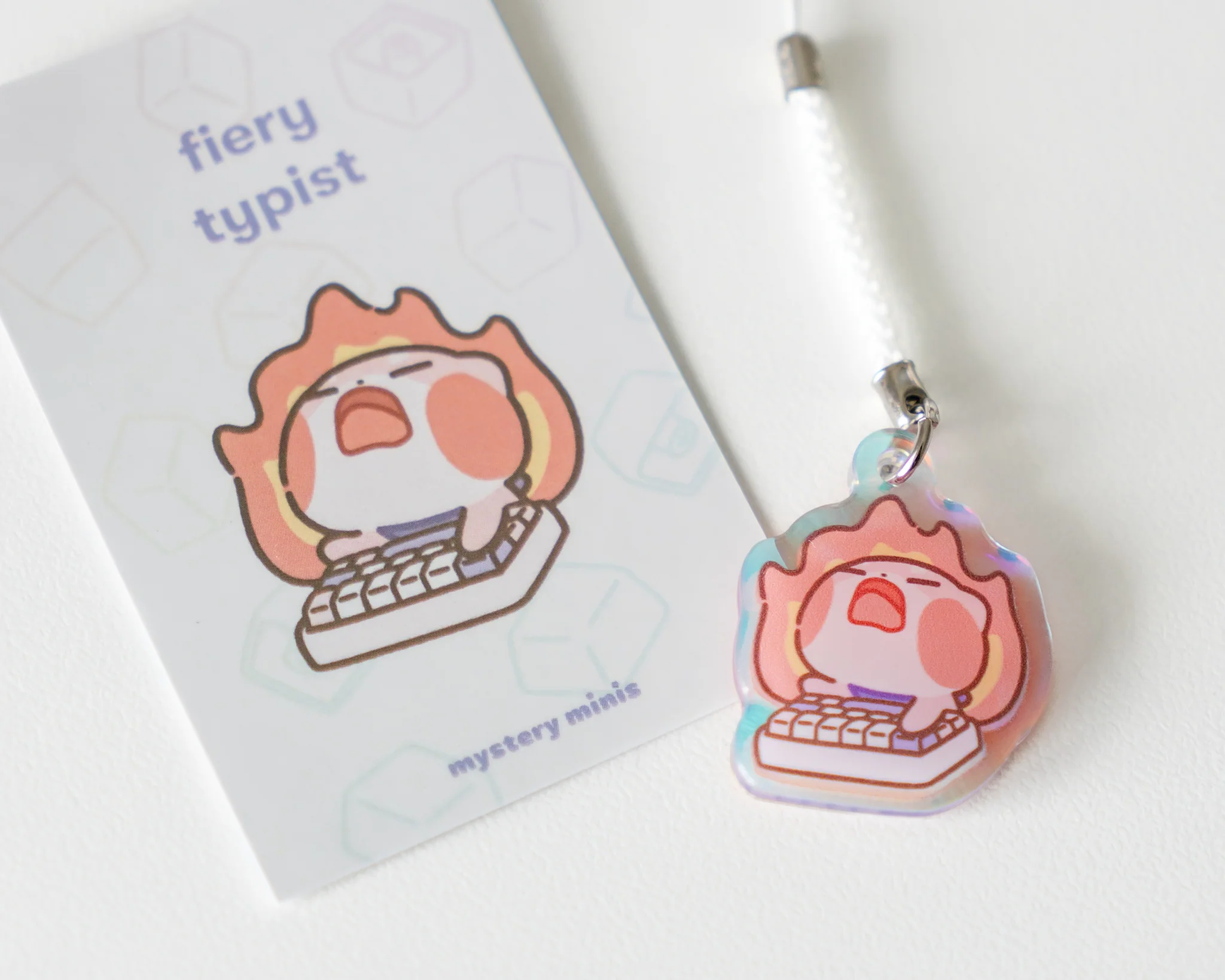 keyboard surprise acrylic charms - Image 14