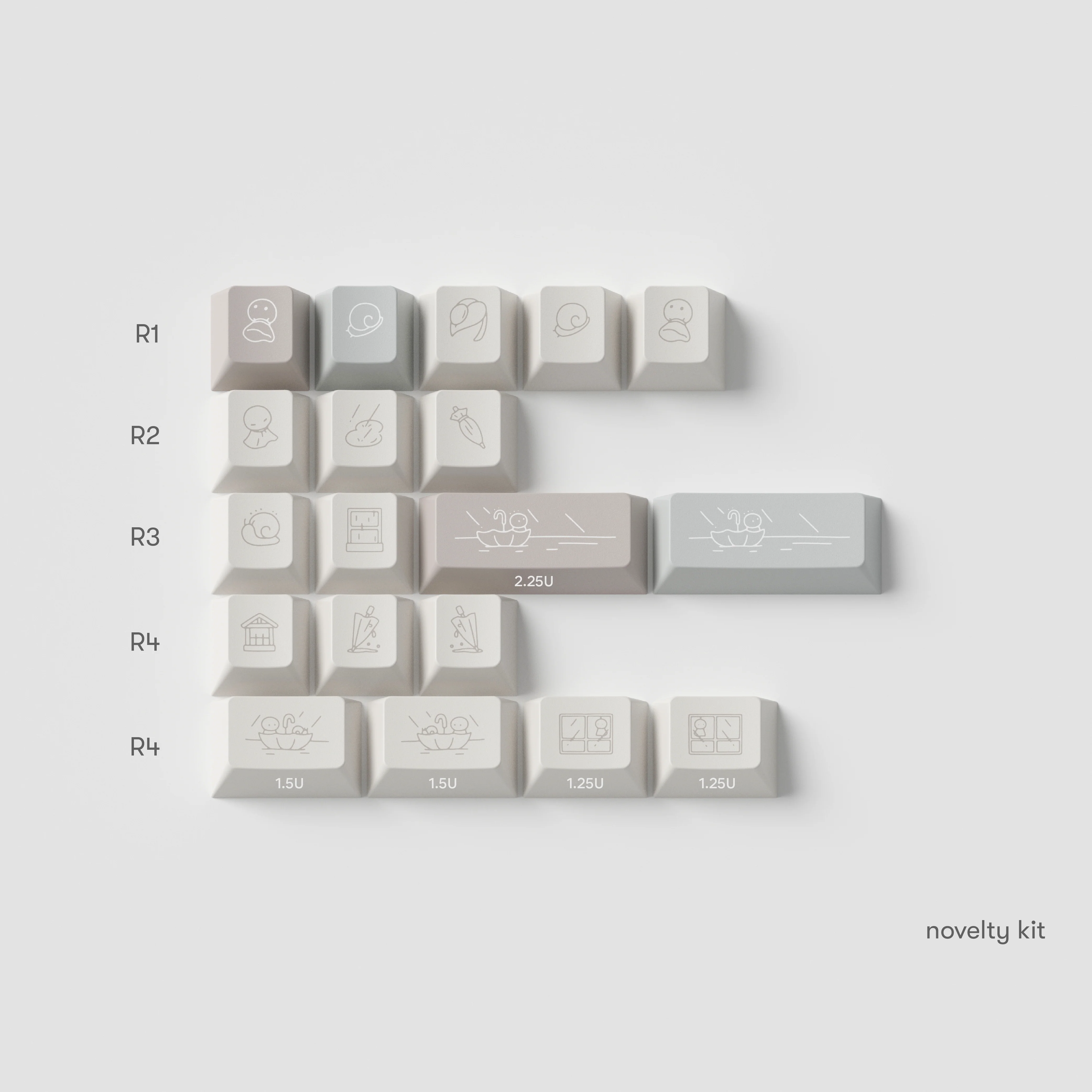 rainy day keycaps - Image 11