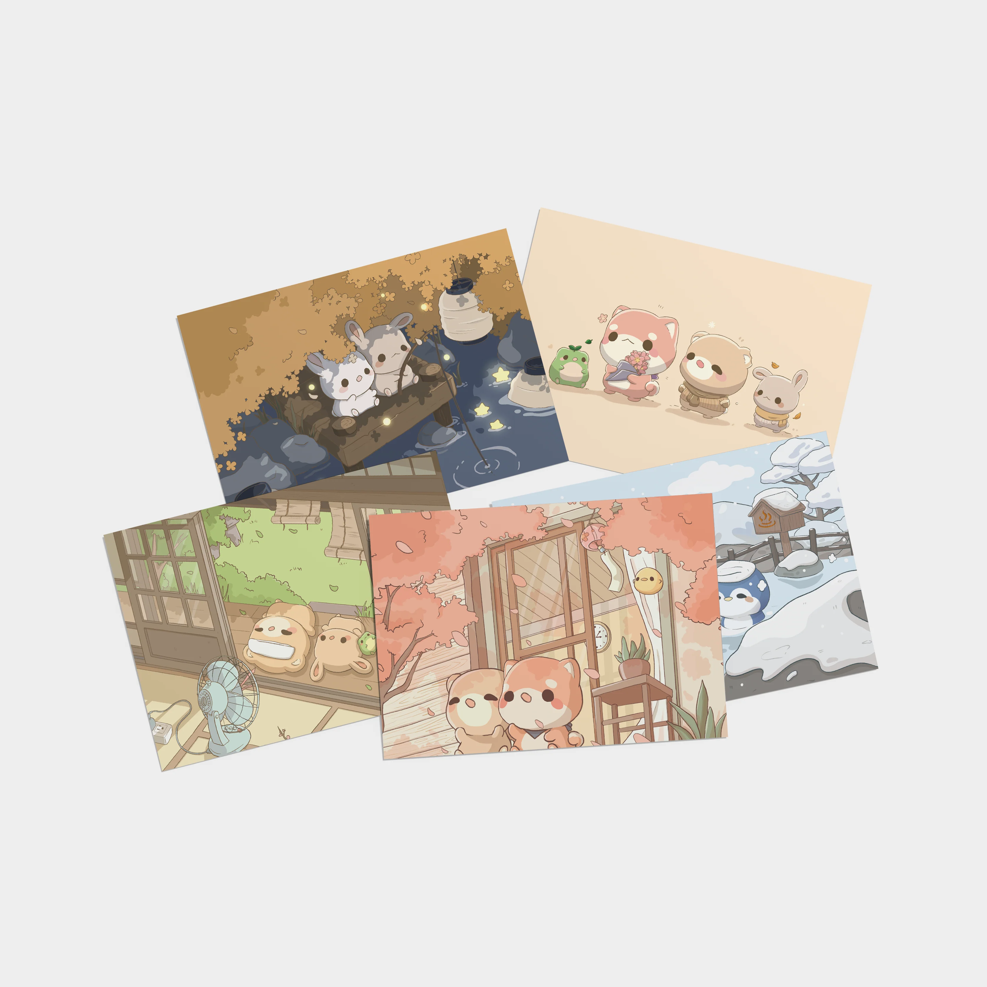 seasons postcard pack - Image 3