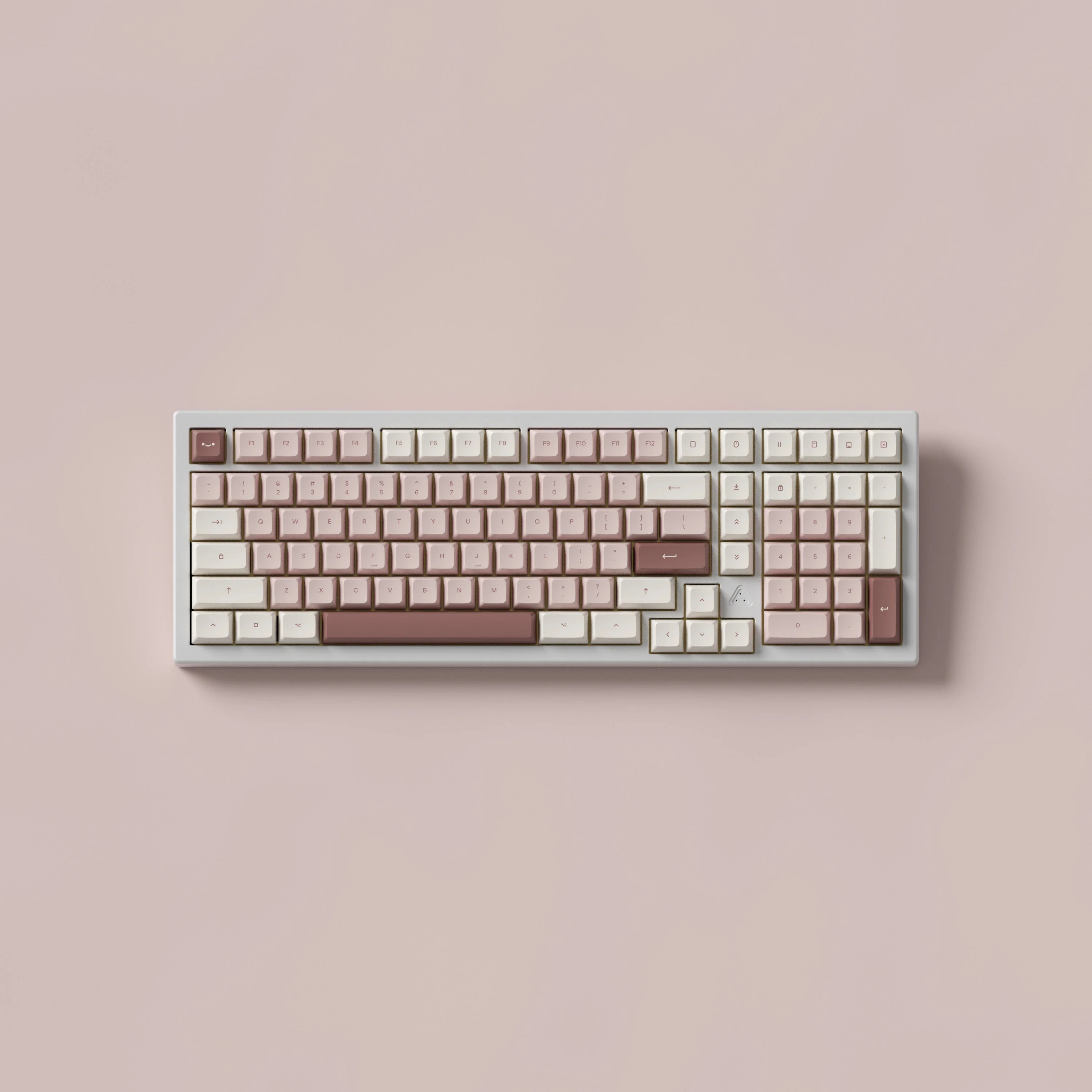 strawberry milk marshmallow keycaps - Image 4