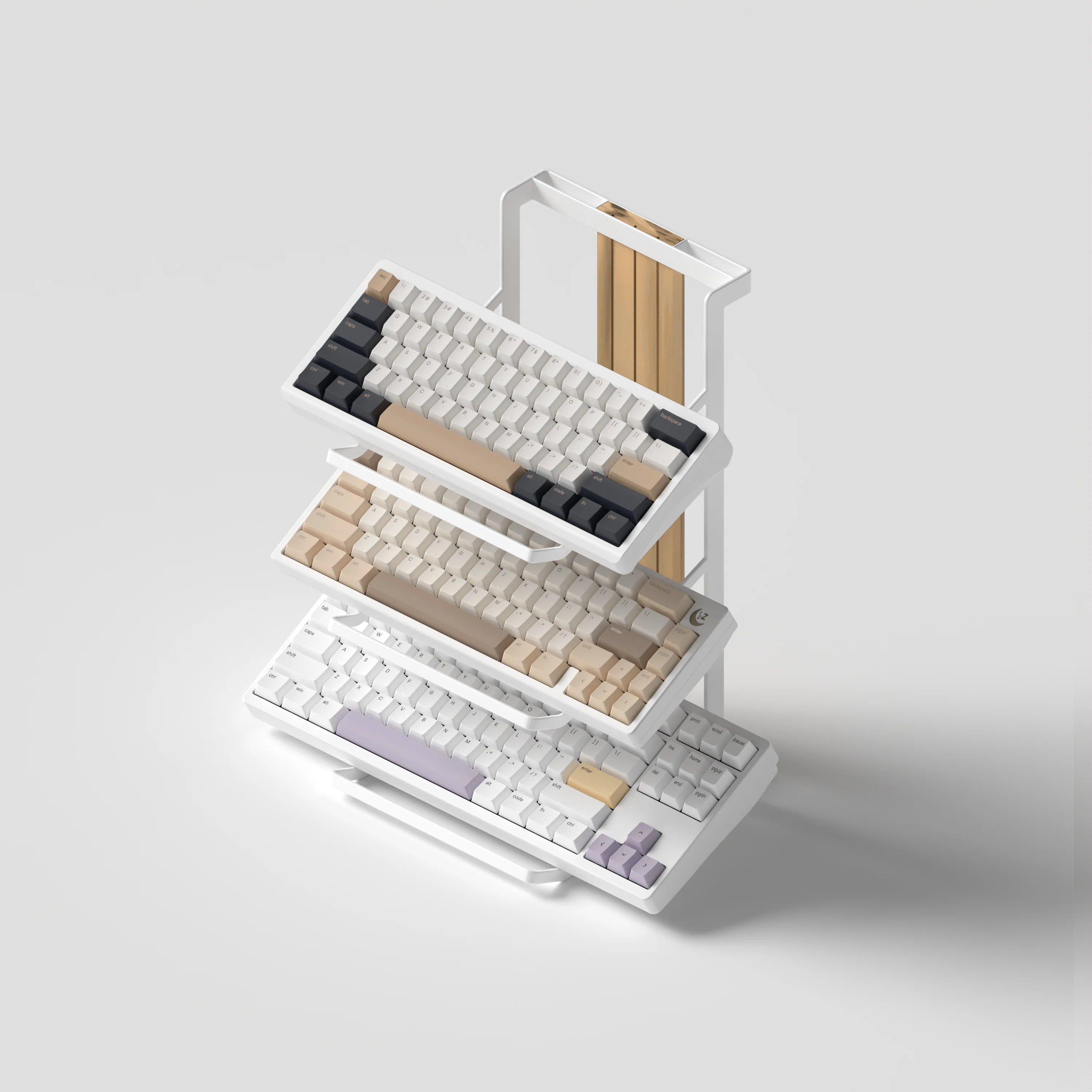 three tier keyboard shelf - Image 3