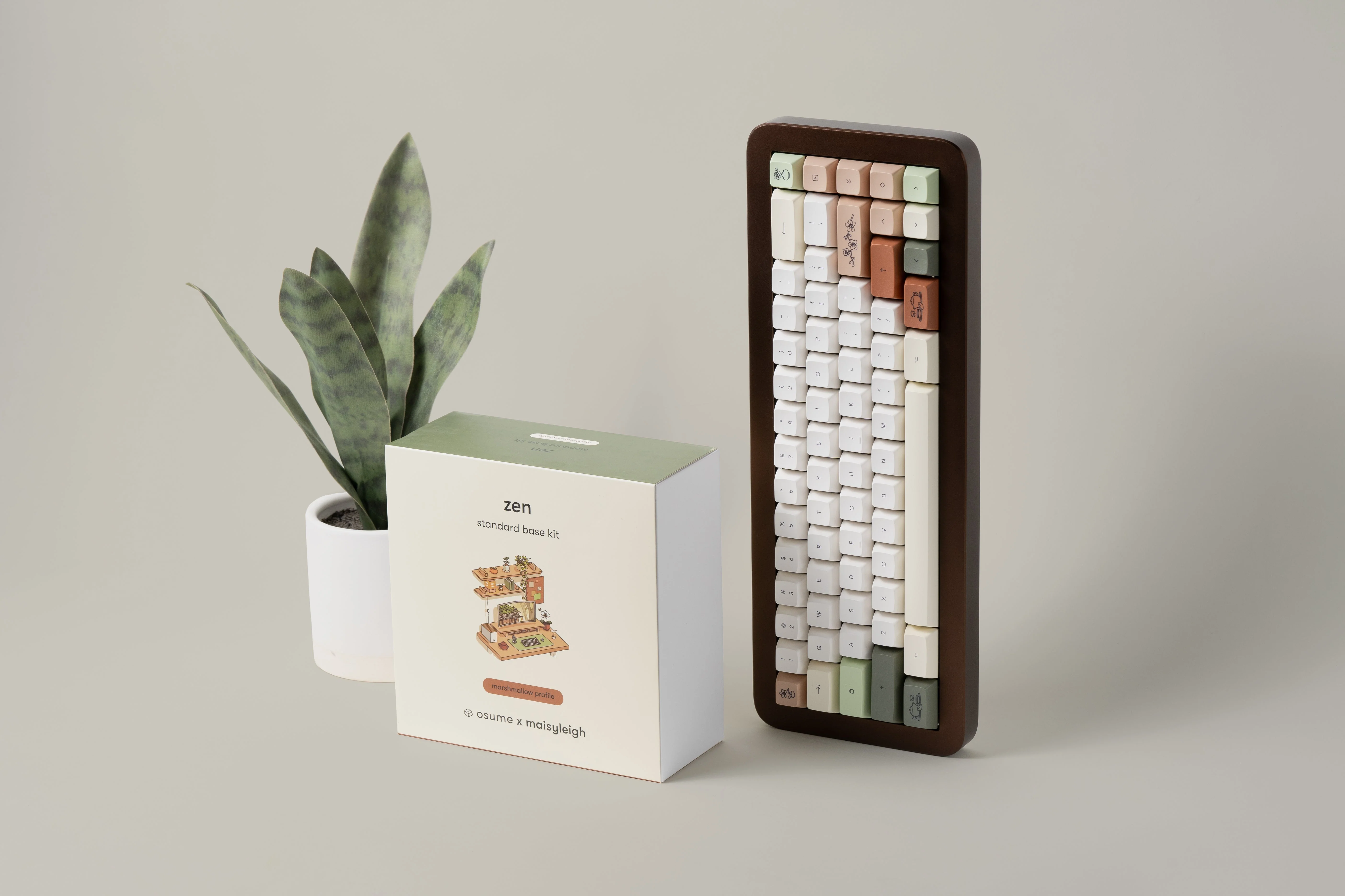 zen marshmallow keycaps - Image 6